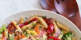 DO YOU KNOW HOW TO MAKE HEALTHY AND TASTY “EGG SAUCEY VEGETABLES PASTA” ? Let’s prepare something tasty in 15 minutes!!