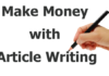 Do you know how to make money by content writing online ? Let’s know about the full details of 2 websites which can make you a professional writer!… Content writing