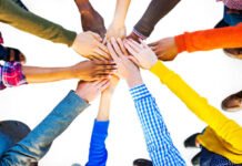 The Strength of Humans Standing Together in Unity Unity