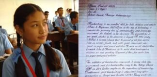 Beautiful Handwriting : The Girl From Nepal Is Having The World’s Most Beautiful Handwriting! Beautiful Handwriting : The Girl From Nepal Is Having The World's Most Beautiful Handwriting!