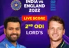 Cricket: Team India lost to England in the second ODI at Lords: Hope is still alive: ODI Cricket 2022
