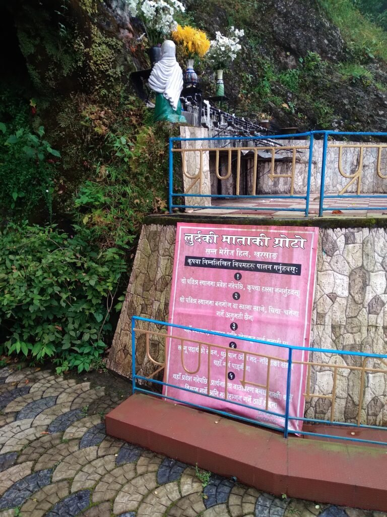 St. Mary's Hill , Kurseong: Land of White Orchid and incredible Grotto: 2022: Kurseong diary Part-II 11 20220917 134154